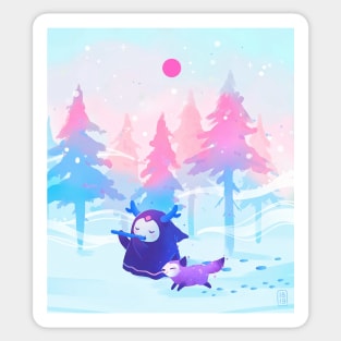 Winter Spirit Sticker